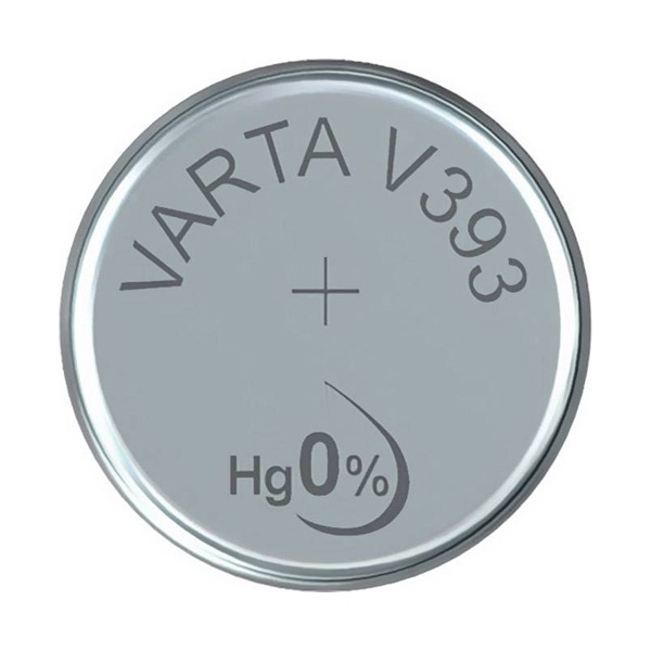 Батарейка для часов VARTA V393 1,55V (упаковка 1шт) 00393101111
