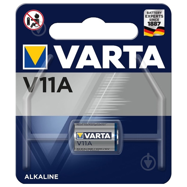 Батарейка VARTA ELECTRONICS V11 A (упаковка 1шт) 04211101401