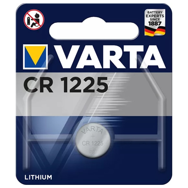 Батарейка VARTA ELECTRONICS CR 1225 (упаковка 1шт) 06225101401