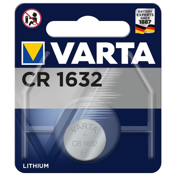 Батарейка VARTA ELECTRONICS CR 1632 (упаковка 1шт) 4008496576234