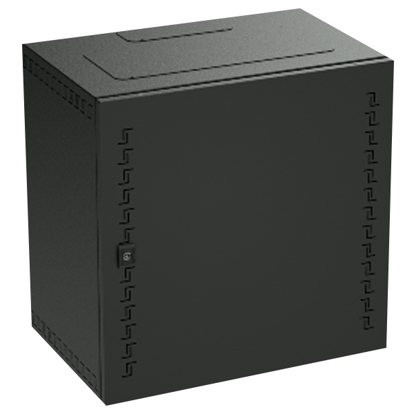 Шкаф телекоммуникационный навесной IT-STI 9U (500х600х400) дверь металлическая черный DKC