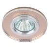 Встраиваемый светильник ЭРА DK LD44 TEA 3D декор c LED подсветкой MR16 чай 5056183763862