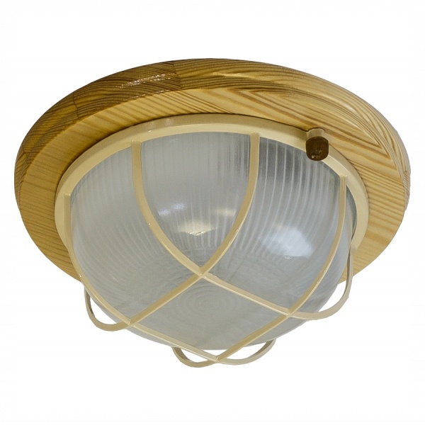 Светильник для бани ЭРА НБО 03-60-012 Клен Кантри дерево/стекло решетка под лампу 60W Е27 212782
