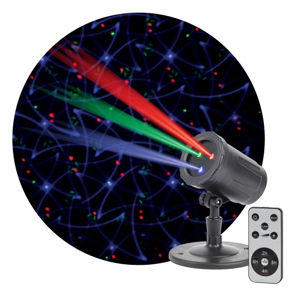 Проектор ЭРА ENIOP-05 Laser Калейдоскоп, IP44, 220V 5056396208440