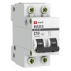 Автоматический выключатель 2P 10А (C) 4,5кА ВА 47-29 EKF Basic (автомат электрический)