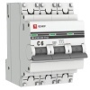 Автоматический выключатель 3P 6А (C) 4,5kA ВА 47-63 EKF PROxima (автомат электрический)