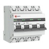 Автоматический выключатель 4P 16А (C) 4,5kA ВА 47-63 EKF PROxima (автомат электрический)