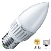 Лампа светодиодная свеча Navigator 94 481 NLL-P-C37-5-230-2.7K-E27-FR 5W 2700K 375lm теплый свет