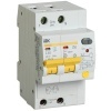 Дифференциальный автоматический выключатель селективный АД12MS 2P C40 100мА тип А 4500кА ИЭК (автомат электрический)