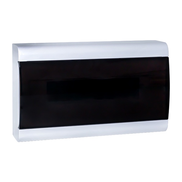 Щит распределительный накладной ЩРН-П-15 SlimBox 15м пластик затемненная дверца IP41 EKF PROxima