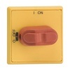 Ручка ABB OHYS1PH желто-красная IP54 без блокировки для рубильников дверного монтажа OT16..40FT