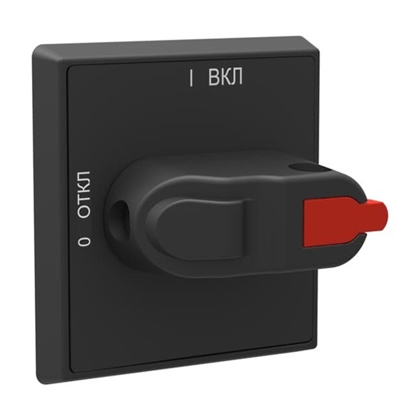 Ручка ABB OHBS3PHE-RUH черная IP54 с блокировкой для рубильников дверного монтажа OT16...40FT