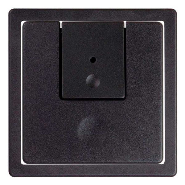 Накладка для проходного двухуровнего светорегулятора выключателя  Simon 82, графит