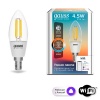 Светодиодная лампа филаментная Gauss Smart Home DIM+CCT E14 C35 4,5 Вт 2000-6500 К