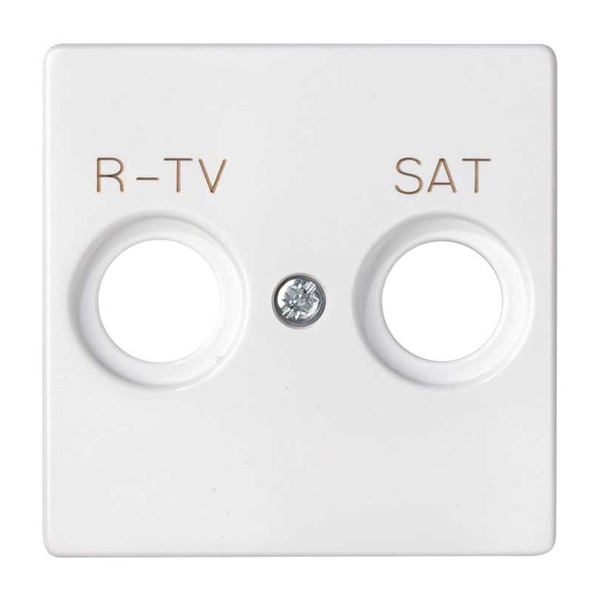 Накладка для розетки R-TV+SAT с пиктограммой 