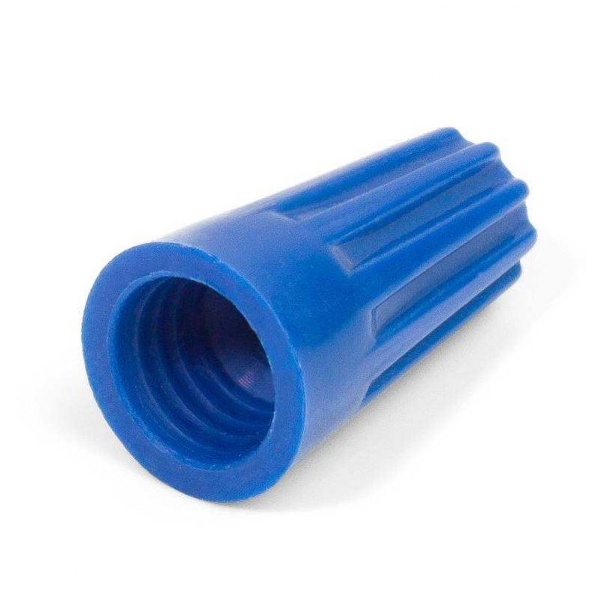 Зажим СИЗ-2 соединительный изолирующий скрутка 1,0-4,5мм синий [уп. 100шт] КВТ