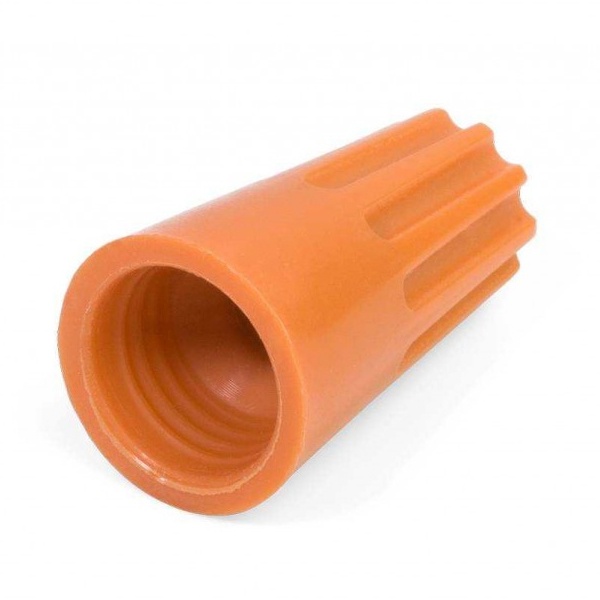 Зажим СИЗ-3 соединительный изолирующий скрутка 1,5-6,0мм оранжевый [уп. 100шт] КВТ