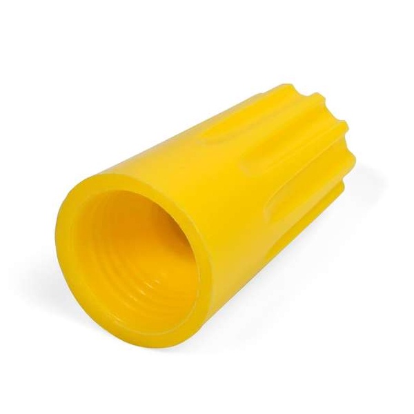 Зажим СИЗ-4 соединительный изолирующий скрутка 1,5-9,5мм желтый [уп. 100шт] КВТ