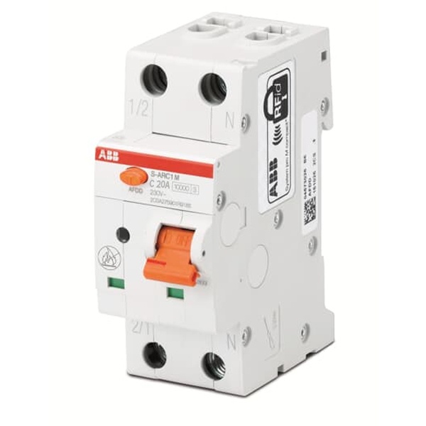 Автоматический выключатель с защитой от дуги ABB S-ARC1 M C20А 10кА 2м (автомат электрический)