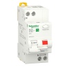 Дифференциальный автомат Schneider Electric RESI9 1П+Н 16А 30мА C тип AC 6кА 2 модуля (дифавтомат, АВДТ)
