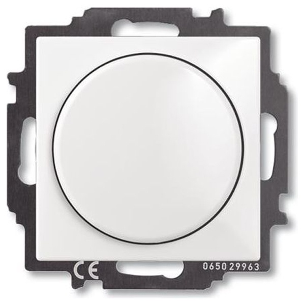 Светорегулятор 400 Вт ABB Basic 55 альпийский белый (2251 UCGL-94)