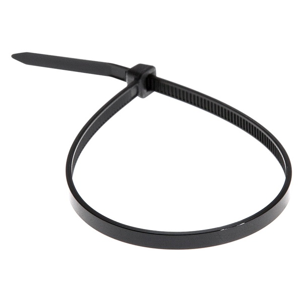 Хомут-стяжка кабельная нейлоновая 120x2,5 мм черная [упаковка 100шт] REXANT