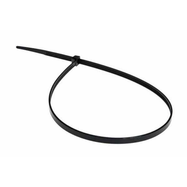 Хомут-стяжка кабельная нейлоновая 400x4,8 мм черная [упаковка 100шт] REXANT