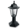 Светильник садово-парковый Feron НТУ 06-60-001 на постамент, 6-ти гранник 60W E27 230V, черный