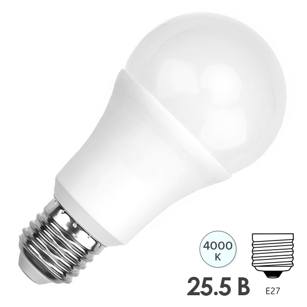 Лампа светодиодная Груша A80 25,5 Вт E27 2423 лм 4000 K нейтральный свет REXANT