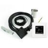 Комплект DEVIdry Pro Kit: DEVIreg Touch белый+датчик+кабель 3м+ключ для разъемов+клейкая лента