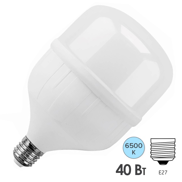 Лампа светодиодная LED HW T 40W/865 6500K 140-265V E27 4000Lm 194x118mm Osram