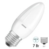 Лампа светодиодная свеча Osram LED Value LV CLB 7SW/840 (60W) FR 230V E27 200° 560Lm 105x38mm