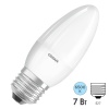 Лампа светодиодная свеча Osram LED Value LV CLB 7SW/865 (60W) FR 230V E27 200° 560Lm 105x38mm