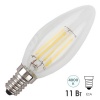 Лампа филаментная свеча ЭРА F-LED B35 11W 840 E14 белый свет (5056306012761)