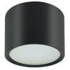 Светильник накладной ЭРА OL7 под лампу GX53, алюминий, цвет черный (5056396217688)