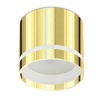 Светильник накладной ЭРА OL9 под GX53 GD, алюминий, цвет золото (5056396234357)