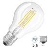 Лампа филаментная шарик Osram LED FIL SCL P60 5W/840 230V CL E27 600lm