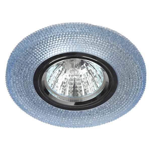 Светильник ЭРА DK LD1 BL декор c LED подсветкой, голубой (5055398673256)