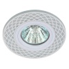 Светильник ЭРА декор со светодиодной подсветкой MR16, белый/белый DK LD40 WH/WH /1