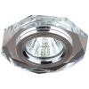 Светильник ЭРА декор стекло DK5 СH/SL MR16 12V/220V 50W GU5,3 зеркальный/хром (5055398663721)