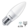 Светодиодная лампа свеча Philips ESS LEDCandle B38 6.5W (75W) 840 230V E27 FR 650lm