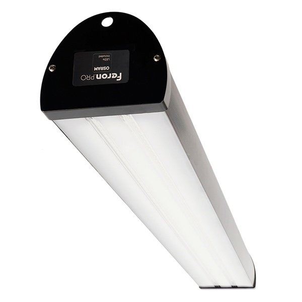Светильник складской Feron AL1170 150W 120/90гр IP65 230V черный используются OSRAM LED 575х110х66мм