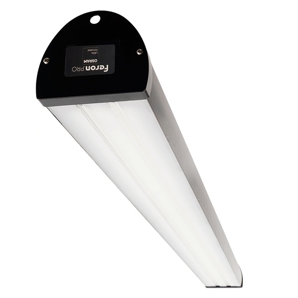 Светильник складской Feron AL1170 200W 120/90гр IP65 230V черный используются OSRAM LED 855х110х66мм