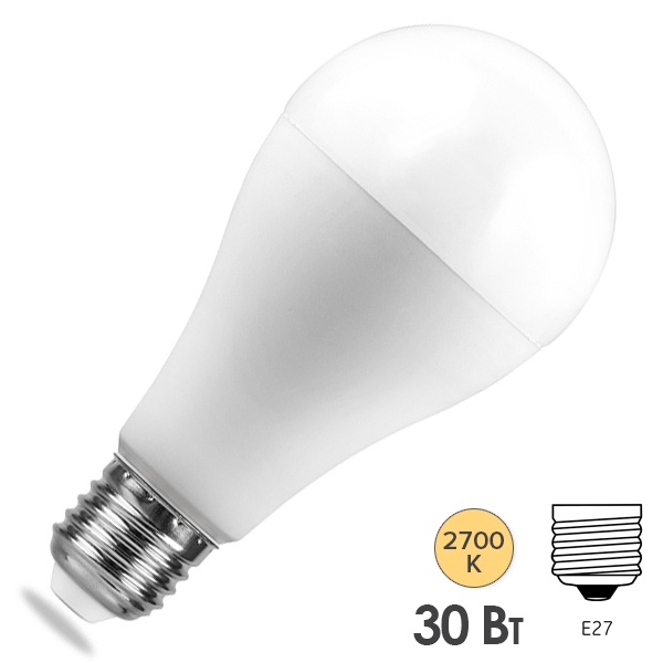 Лампа светодиодная Feron LB-130 A80 30W 2700K 230V E27 2580Lm