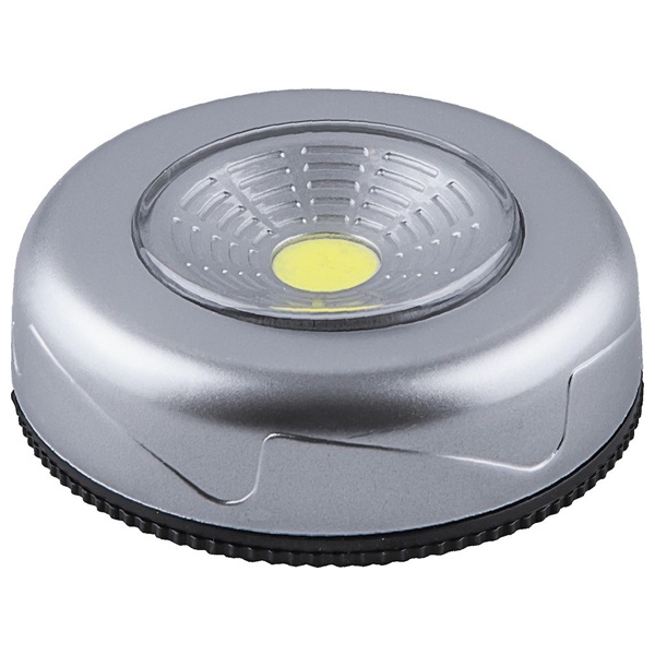 Светодиодный светильник-кнопка Feron FN1204 (1шт в блистере), 2W, серебро