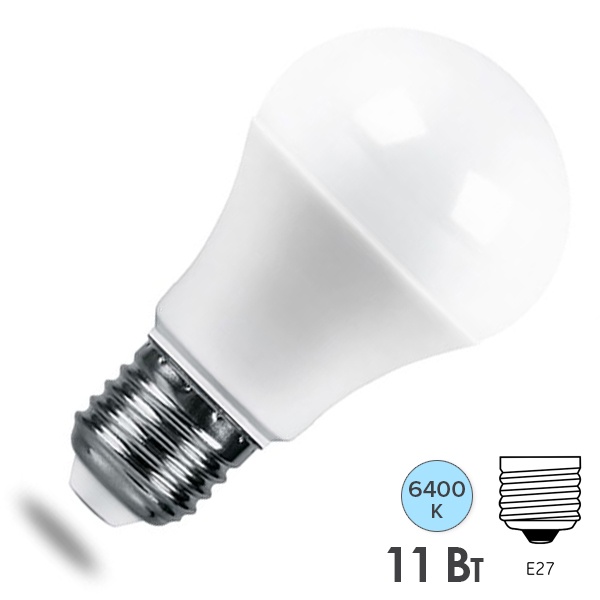 Лампа светодиодная Feron.PRO LB-1011 A60 11W 6400K 230V E27 965Lm используются OSRAM LED
