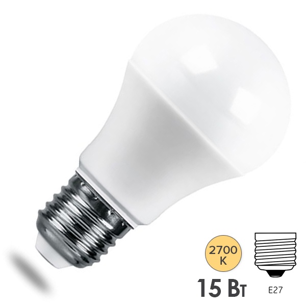 Лампа светодиодная Feron.PRO LB-1015 A60 15W 2700K 230V E27 1220Lm используются OSRAM LED