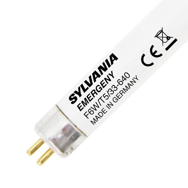 Люминесцентная линейная лампа T5 F6W/33-640 4000K G5 Sylvania