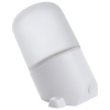 Светильник накладной наклонный для бани и сауны Feron НББ 01-60-002 230V 60Вт Е27 IP65 белый