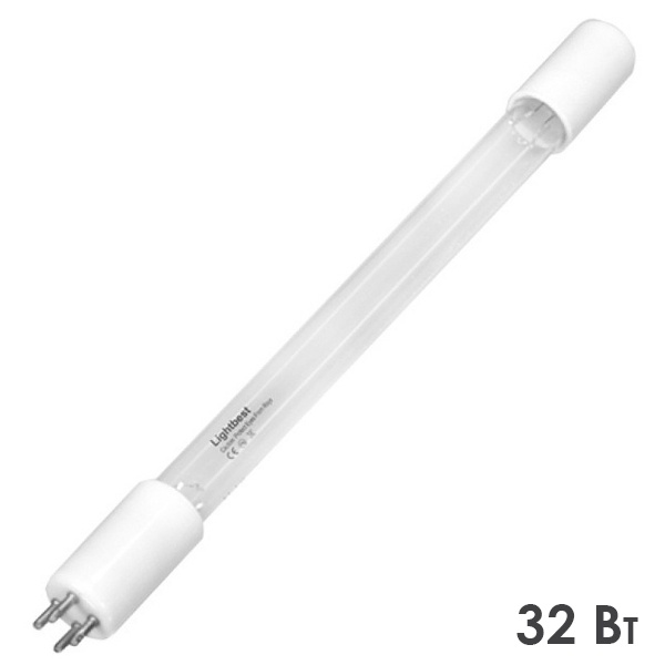 Лампа амальгамная GPHHA 357T5L/4P 32W 0,8A (Delta UV model E-31, E-5) LightBest